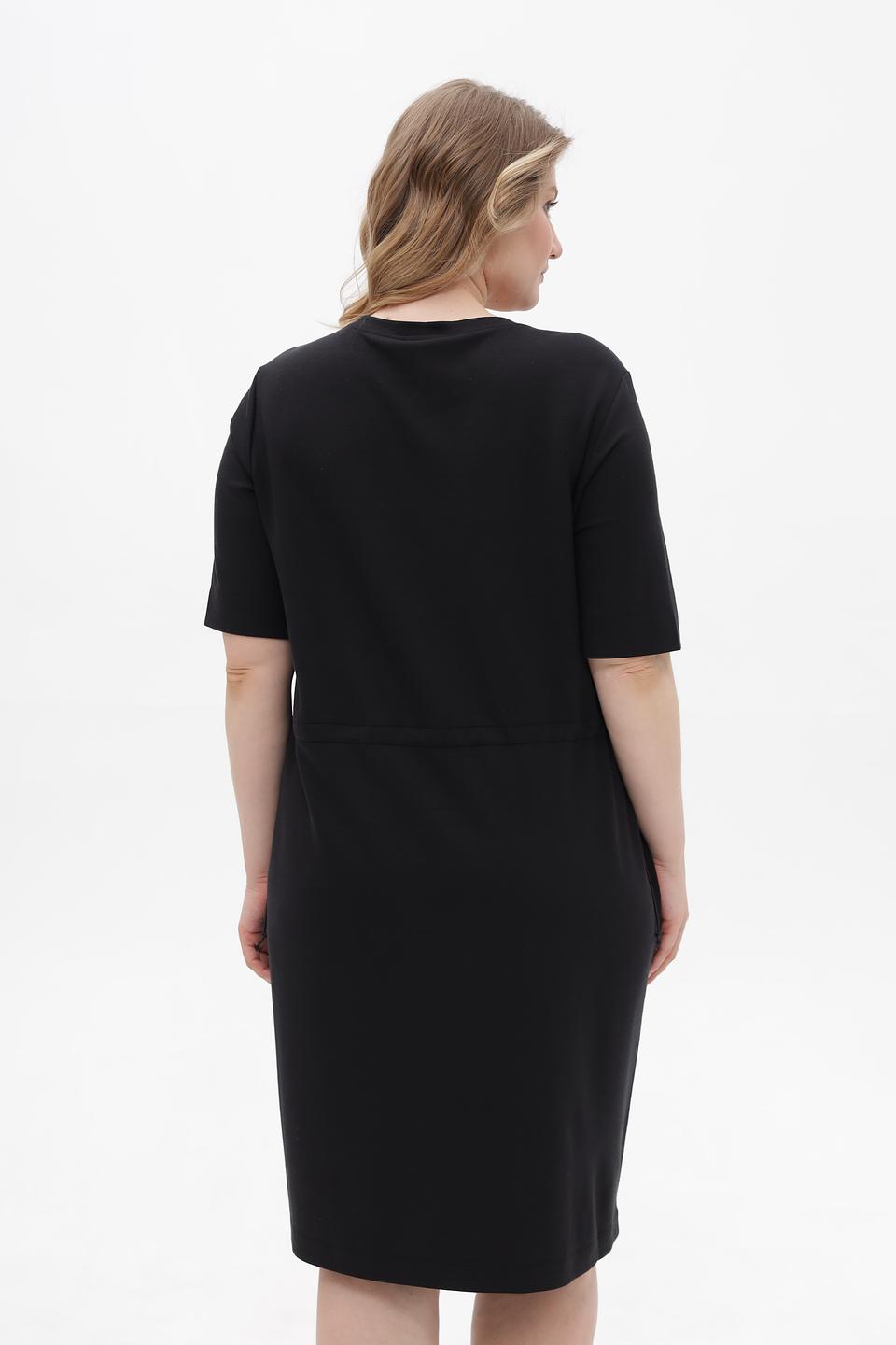 Платье Margittes чёрное с карманами