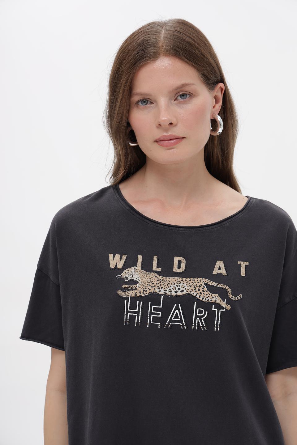 Футболка Oui Wild at Heart