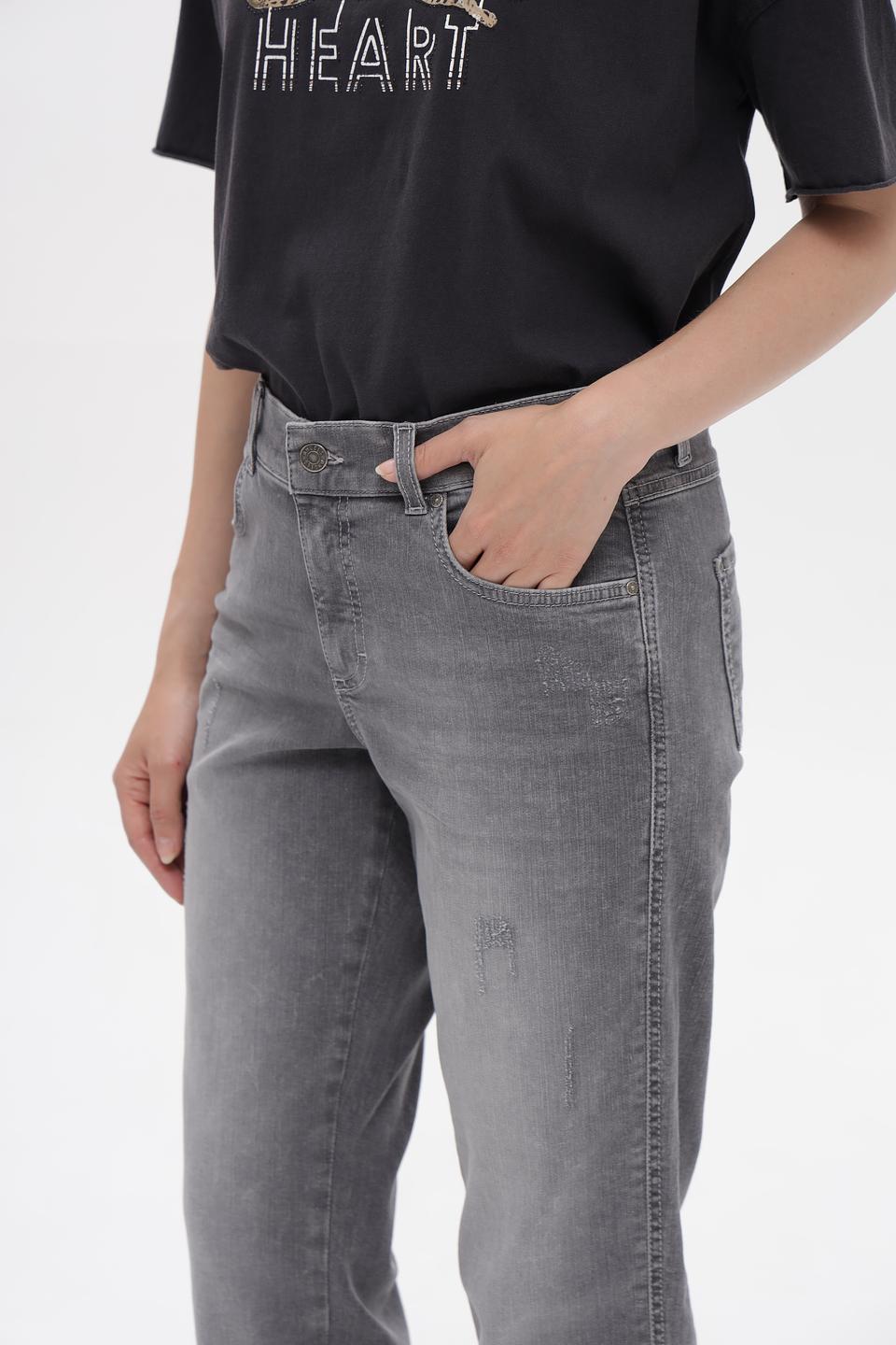 Джинсы Angels серые с потертостями