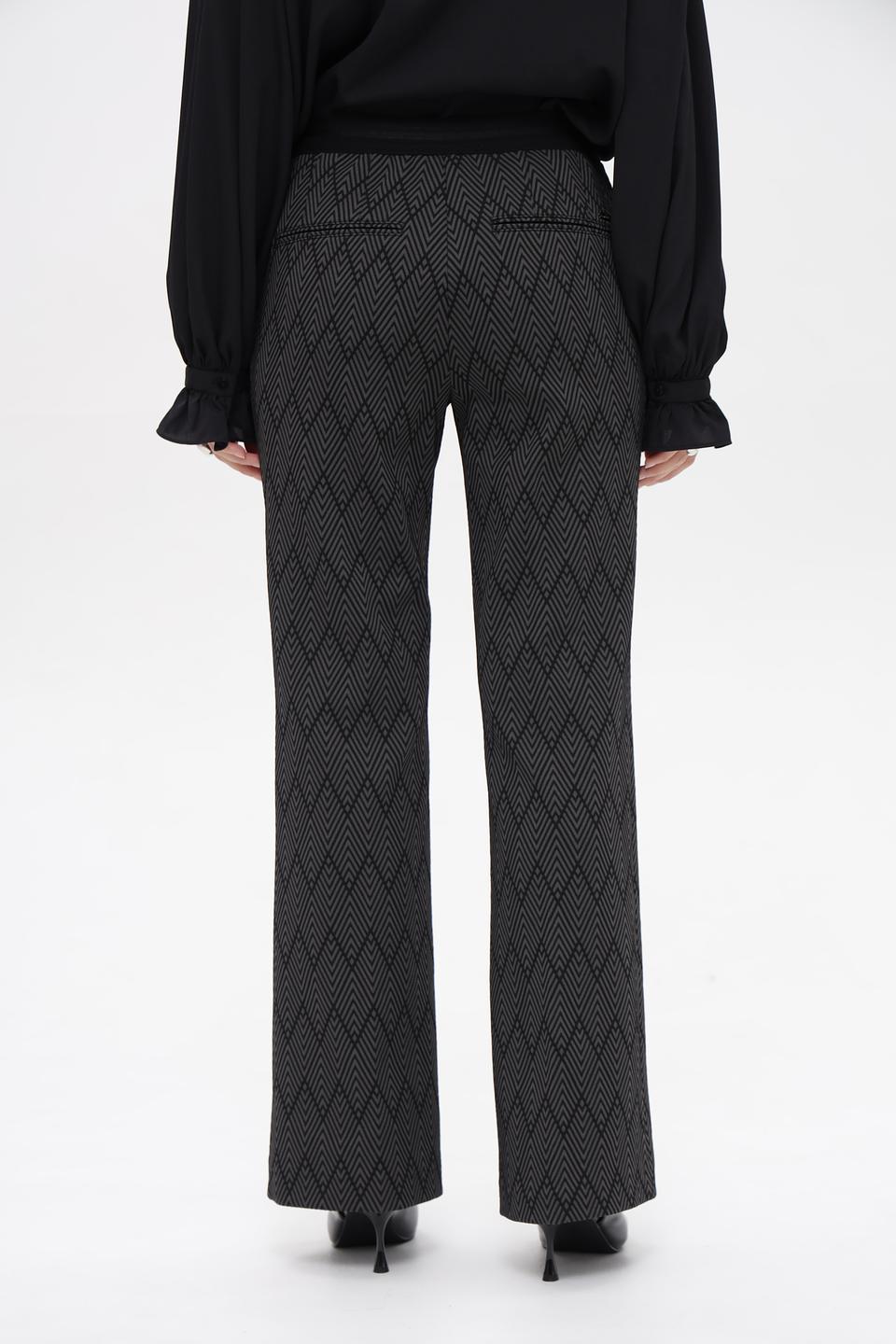 Брюки Gardeur с геометрическим принтом