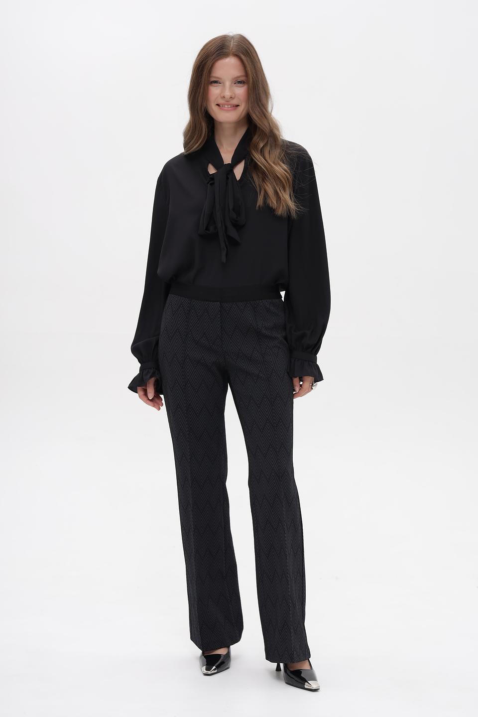 Брюки Gardeur с геометрическим принтом