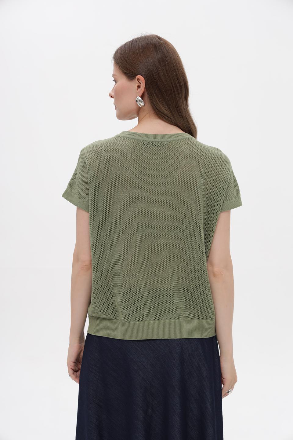 Пуловер Betty Barclay оливковый