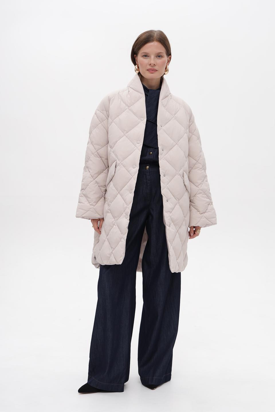 Куртка Marc Cain стеганая бежевая