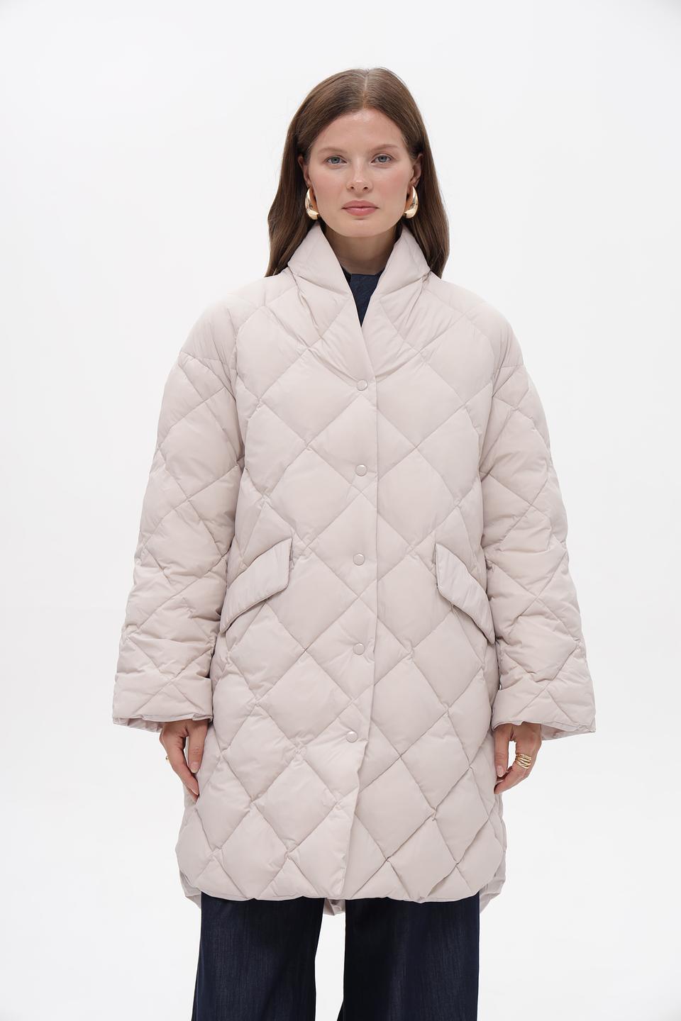 Куртка Marc Cain стеганая бежевая