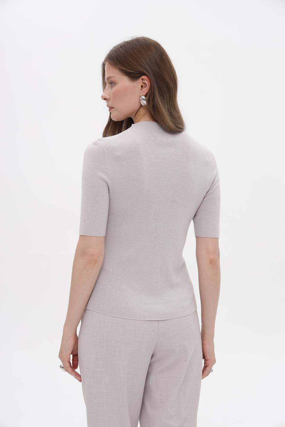 Пуловер Marc Cain светло-серый