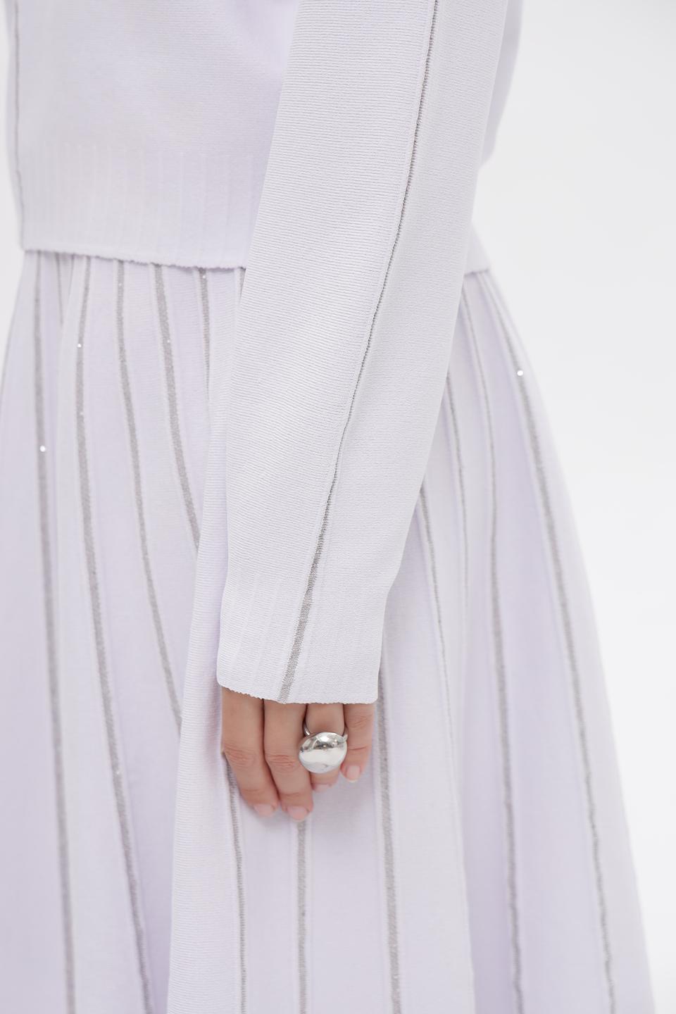 Пуловер Marc Cain светло-лиловый