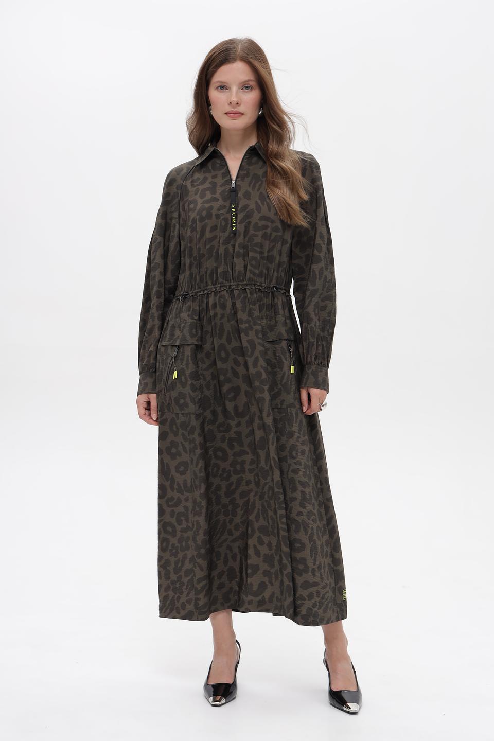 Платье Marc Cain Sports леопард