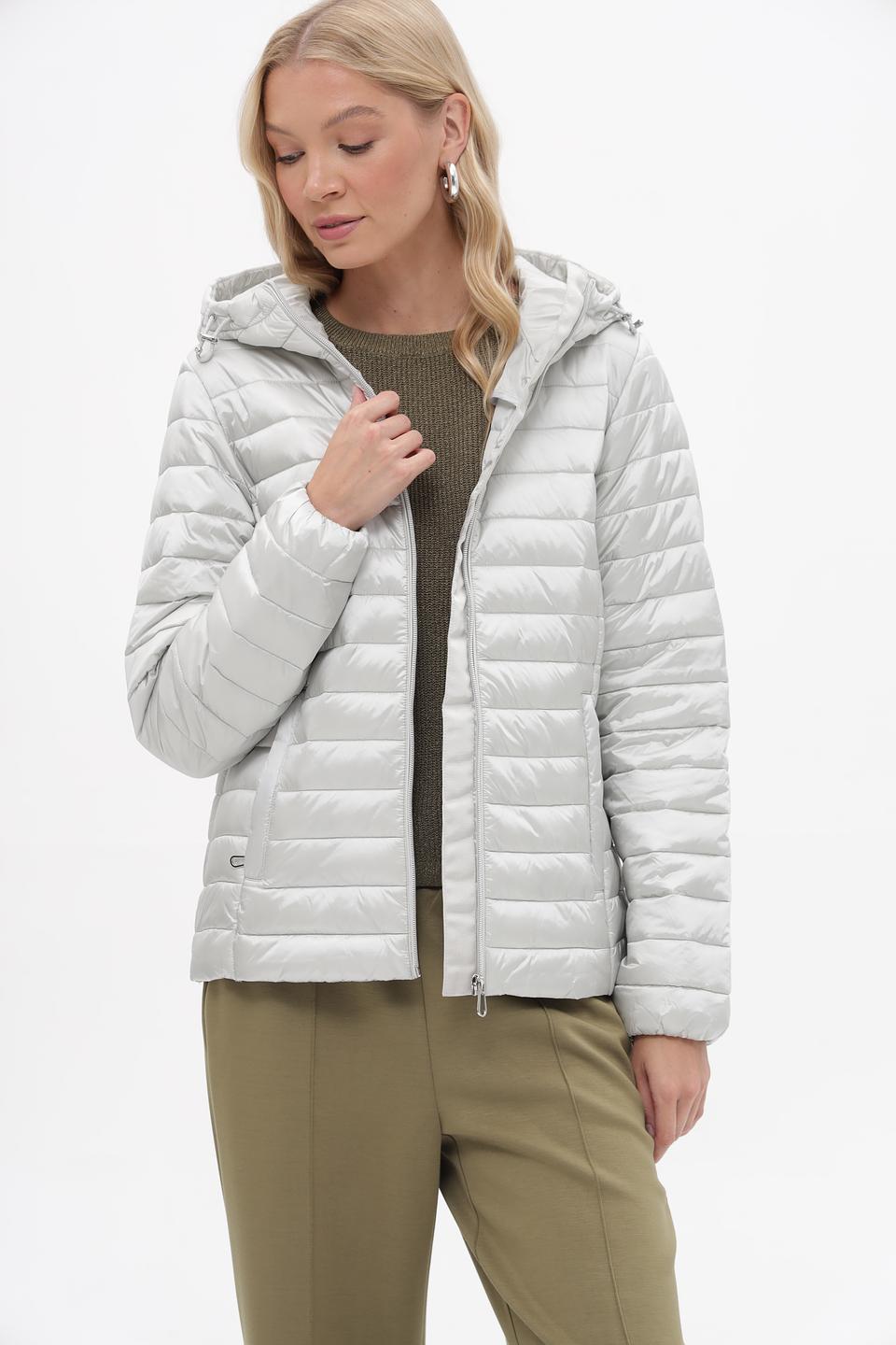 Куртка Tom Tailor серебристая