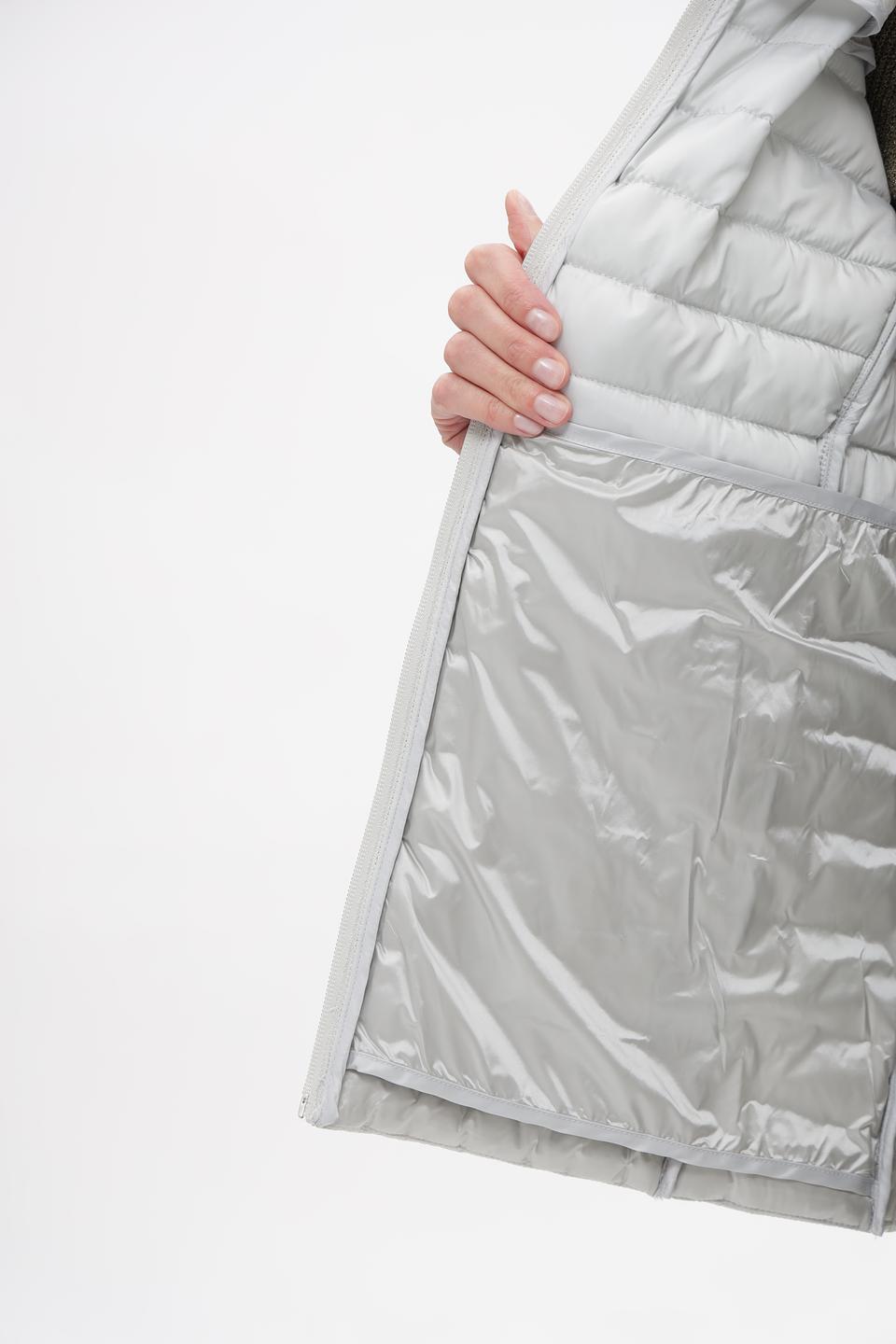 Куртка Tom Tailor серебристая