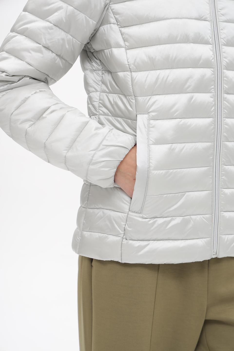 Куртка Tom Tailor серебристая