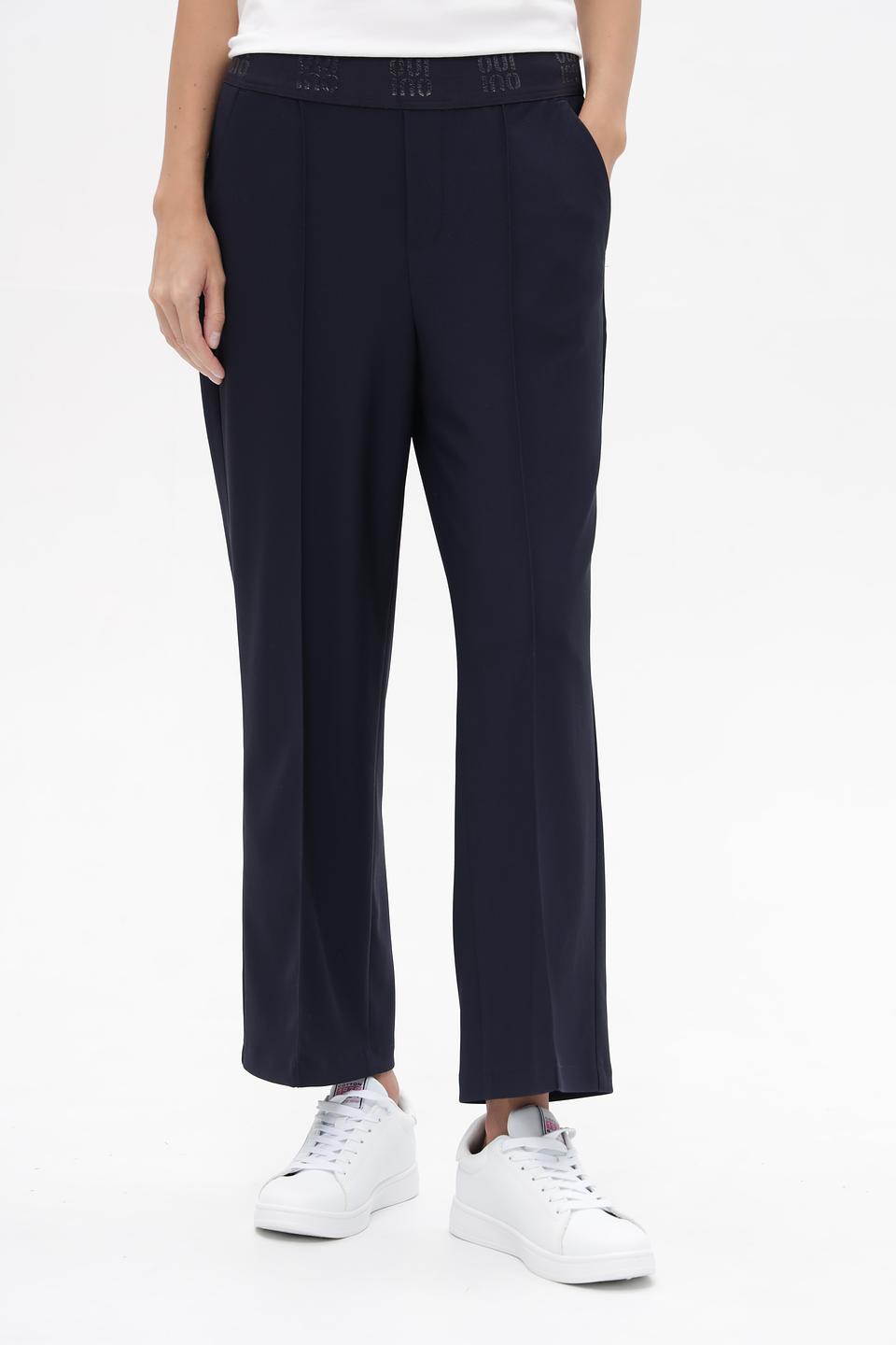 Брюки классические Oui тёмно-синие