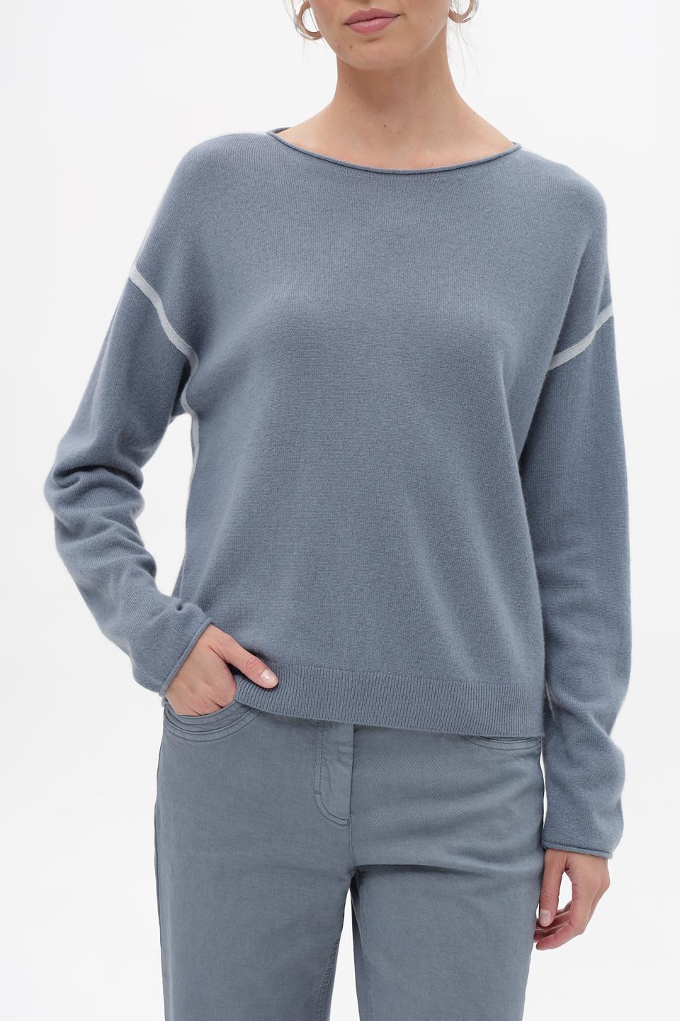 Пуловер Luisa Cerano серый