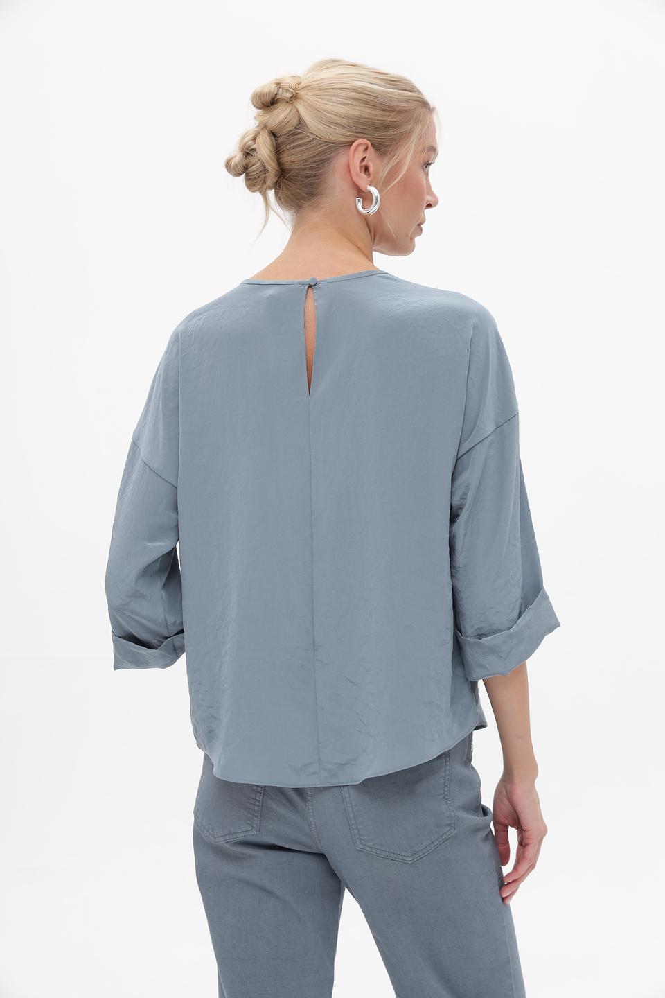 Блузка Luisa Cerano голубая