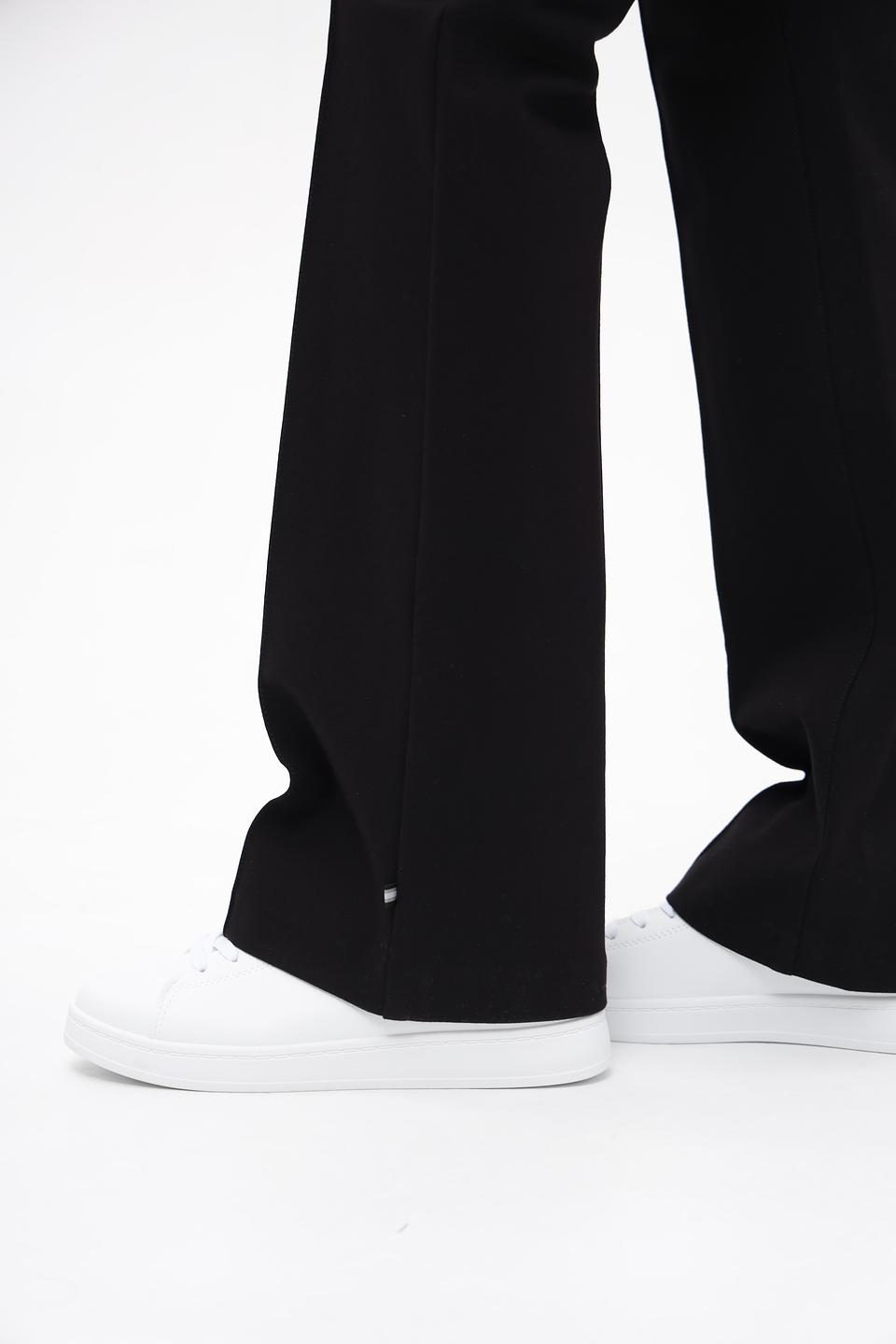 Брюки Ppep клеш черные