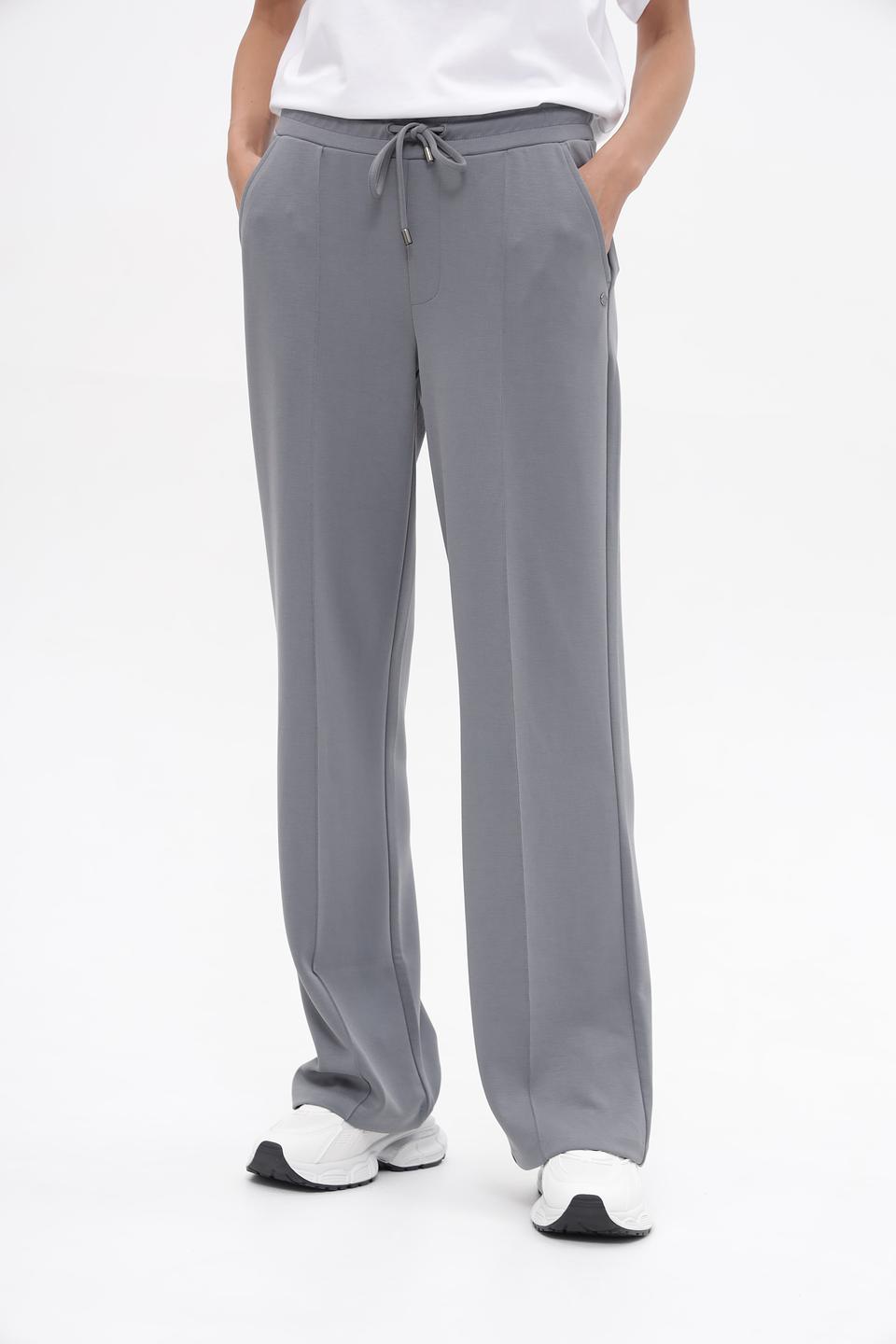 Брюки трикотажные Bugatti серые