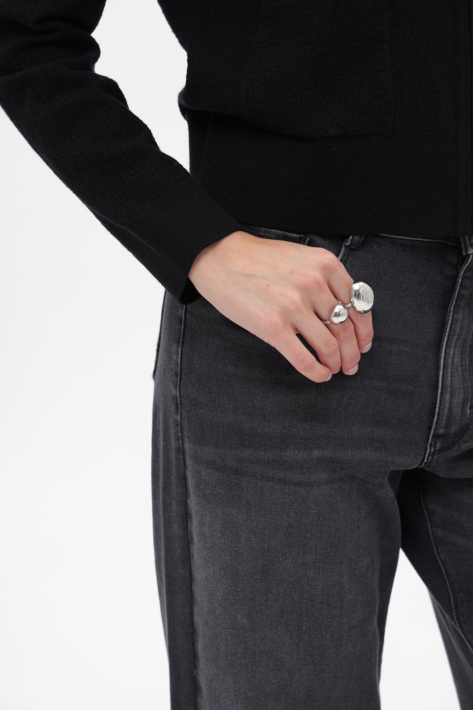 Жакет Betty and Co черный на молнии