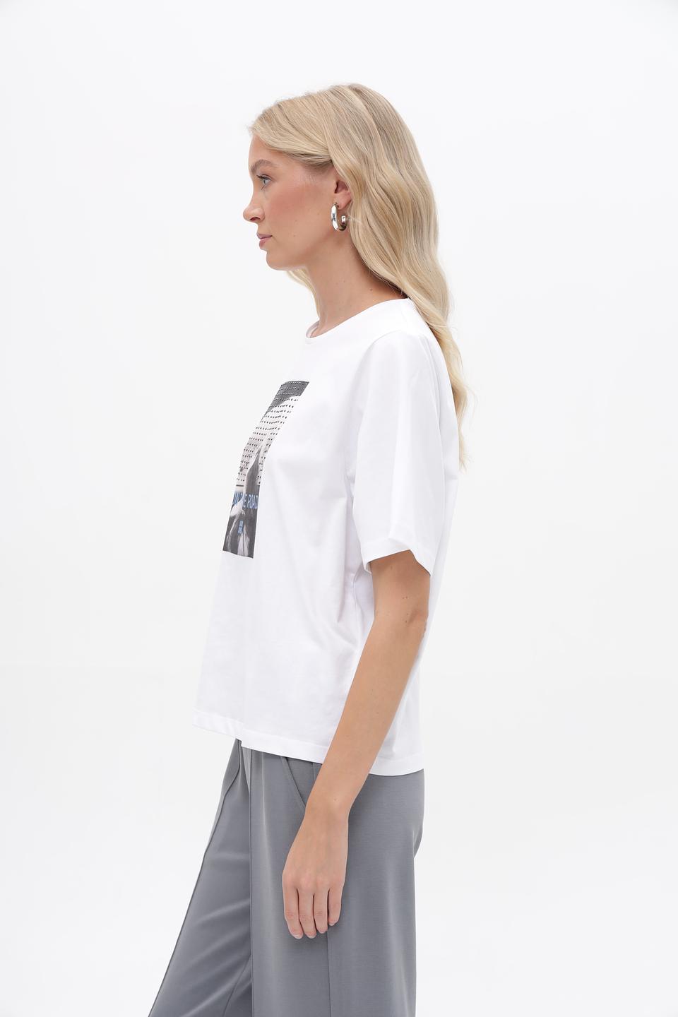 Футболка Oui с принтом