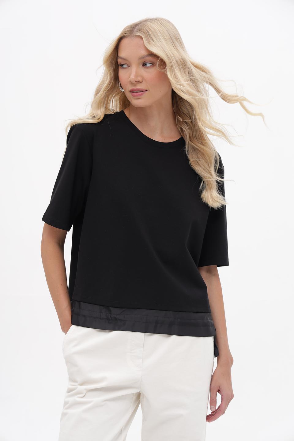 Пуловер Marc Cain с отделкой