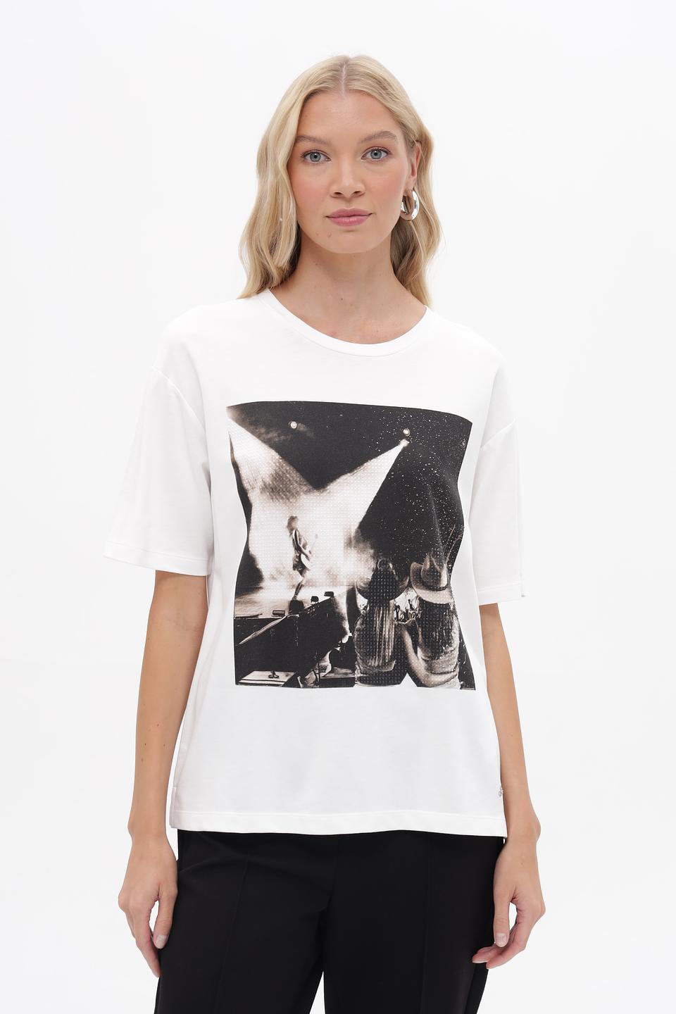 Футболка Monari с принтом