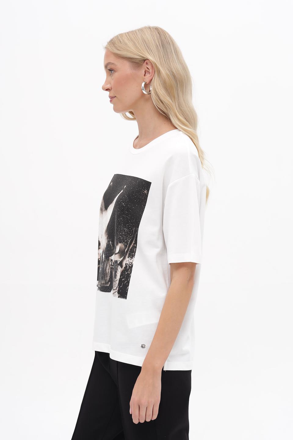 Футболка Monari с принтом