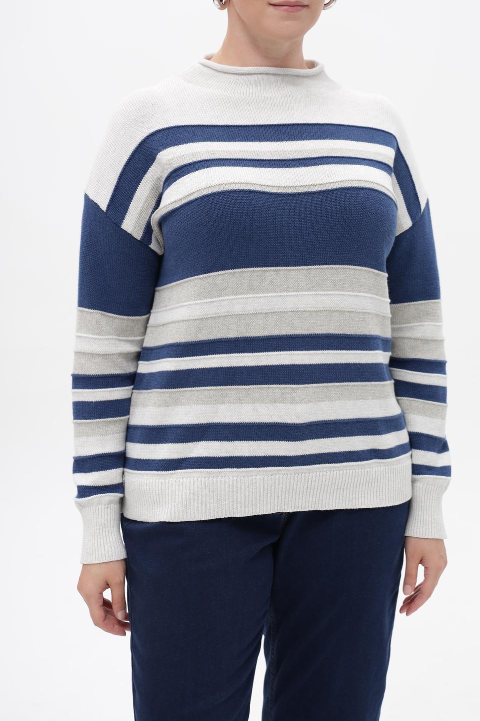 Пуловер Barbara Lebek в полоску