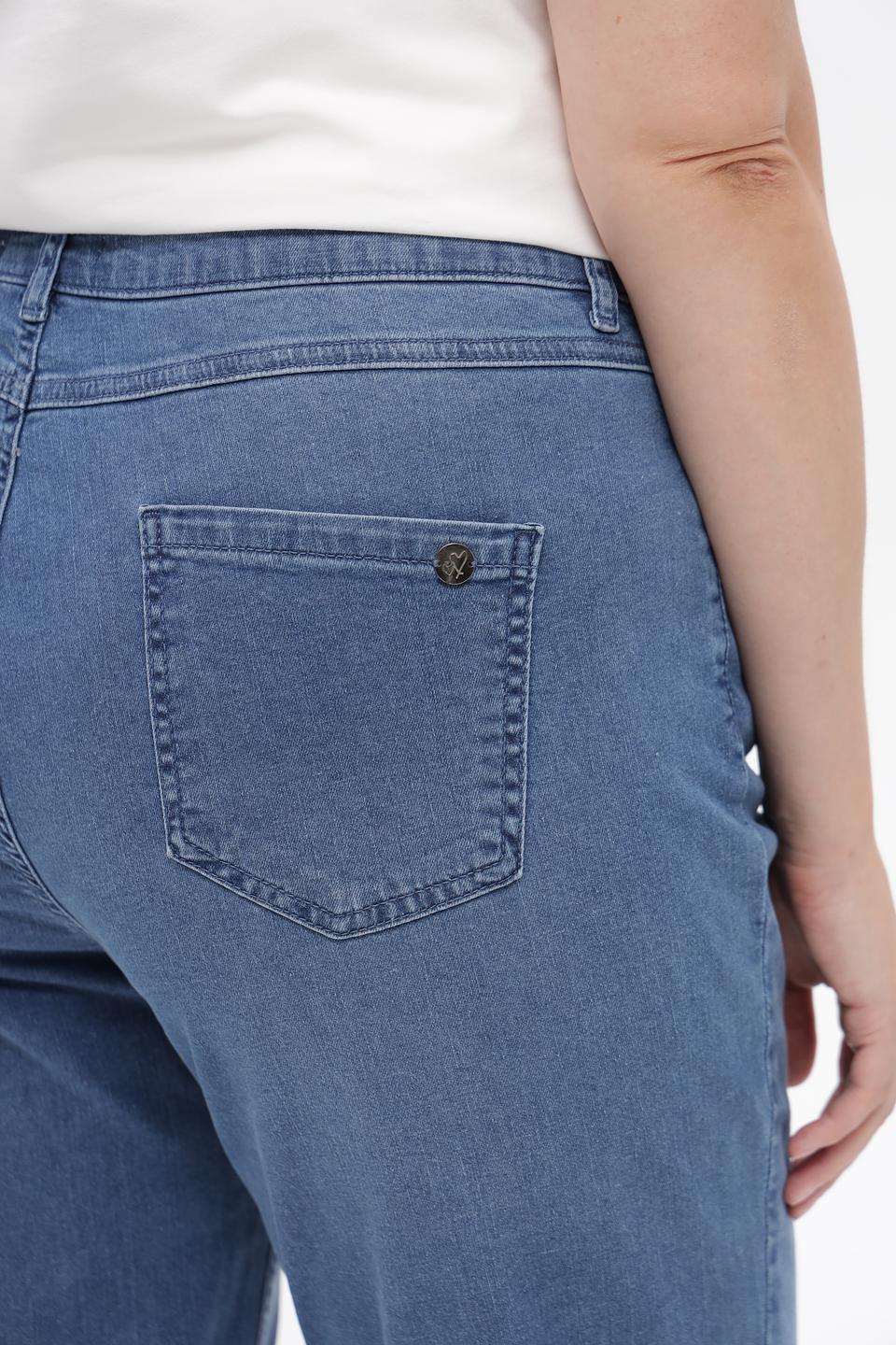 Джинсы Barbara Lebek широкие голубые