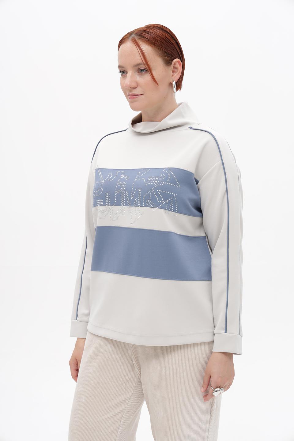 Пуловер Lebek с декором