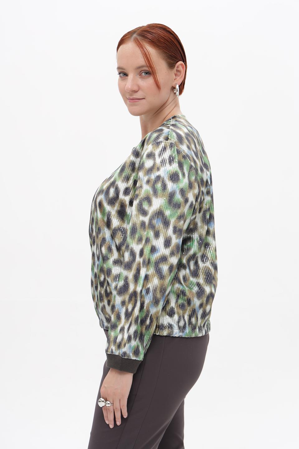 Жакет Rabe collection с леопардовым принтом