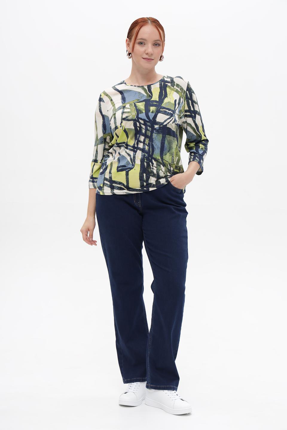 Джинсы Ppep прямые темно-синие