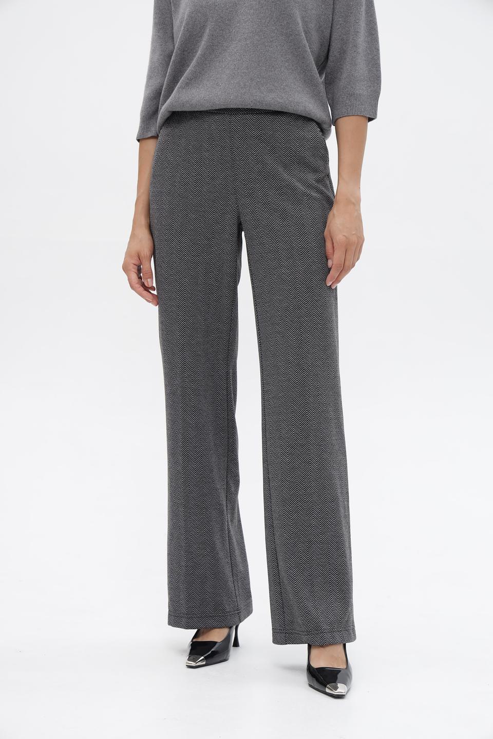 Брюки Angels в клетку серые