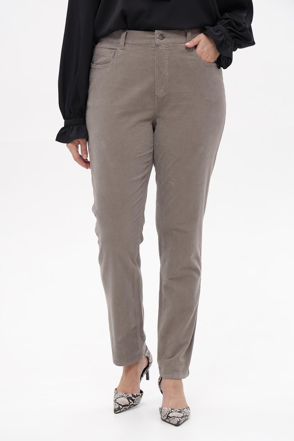 Брюки Anna Montana прямые, серые