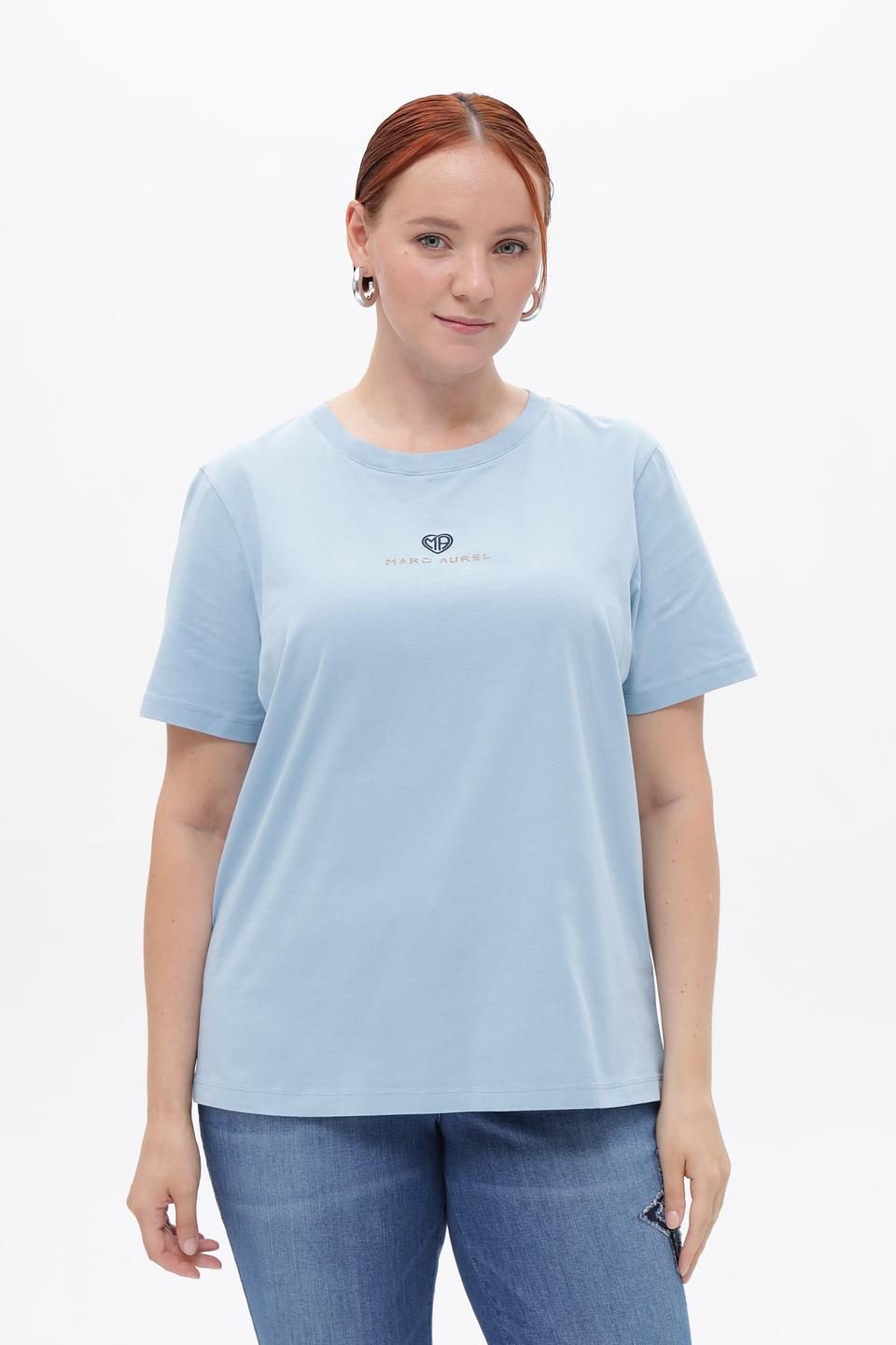 Футболка Marc Aurel голубая