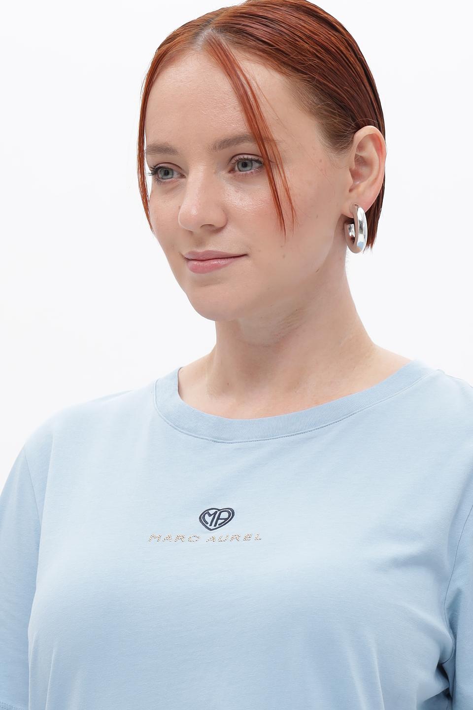 Футболка Marc Aurel голубая