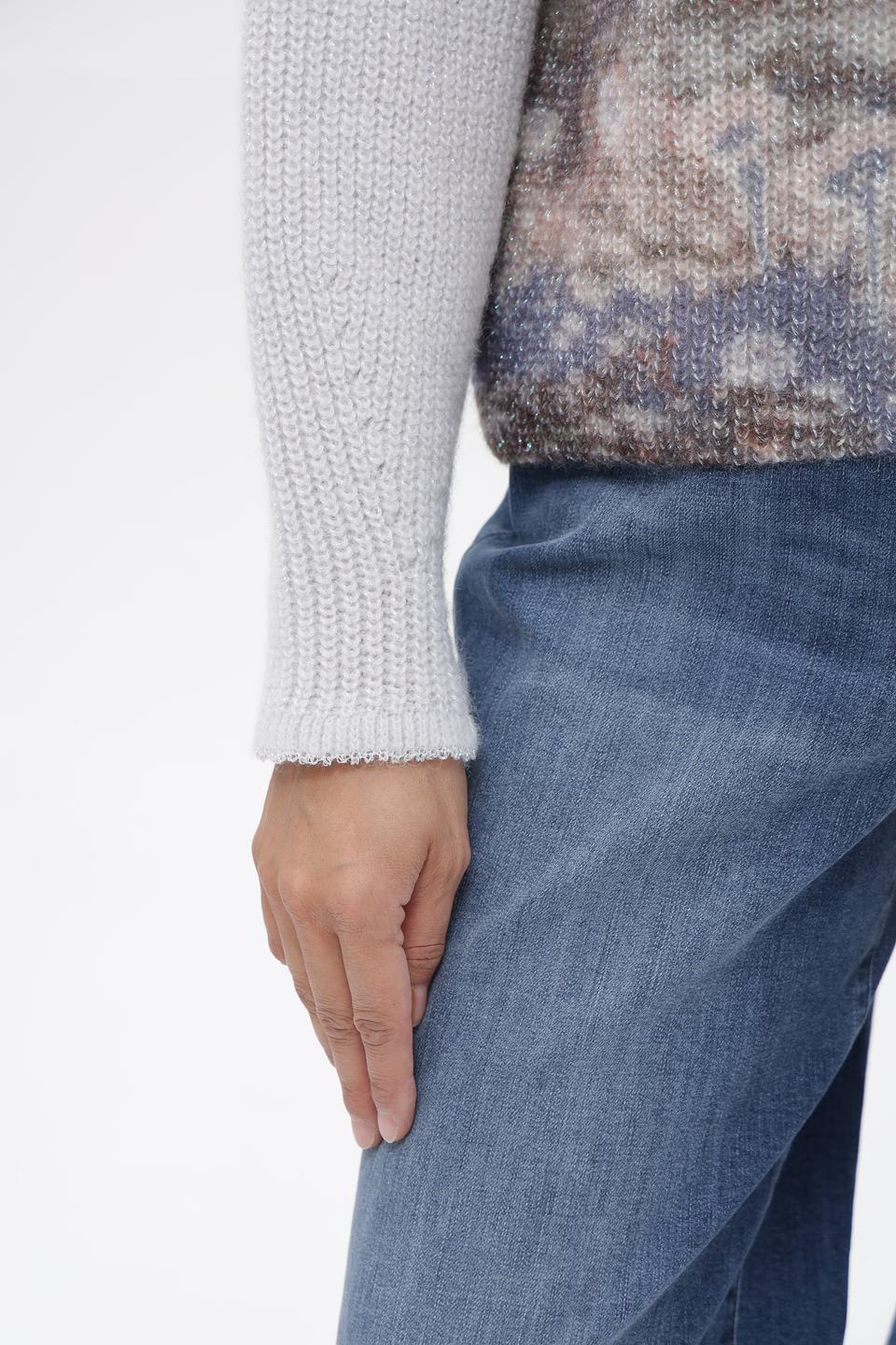 Пуловер Marc Cain с горным принтом