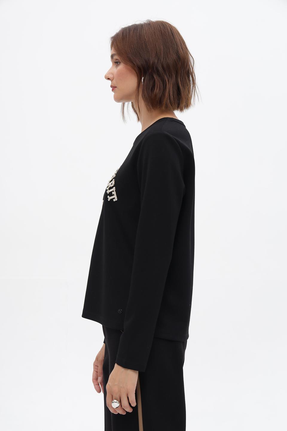 Пуловер Monari с принтом Montana Spirit