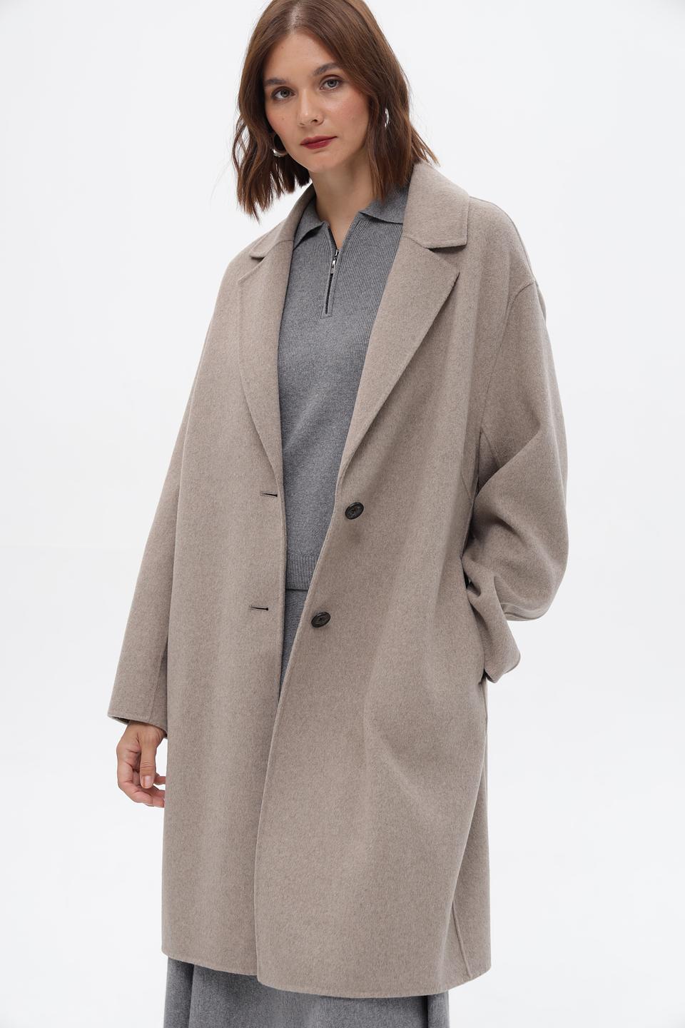 Пальто Bugatti бежевое