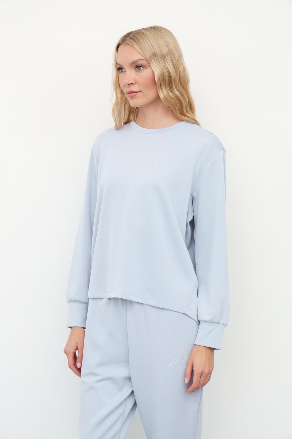 Пуловер Broadway New York голубой