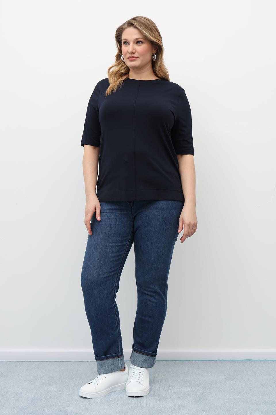 Джинсы Olsen с подворотами