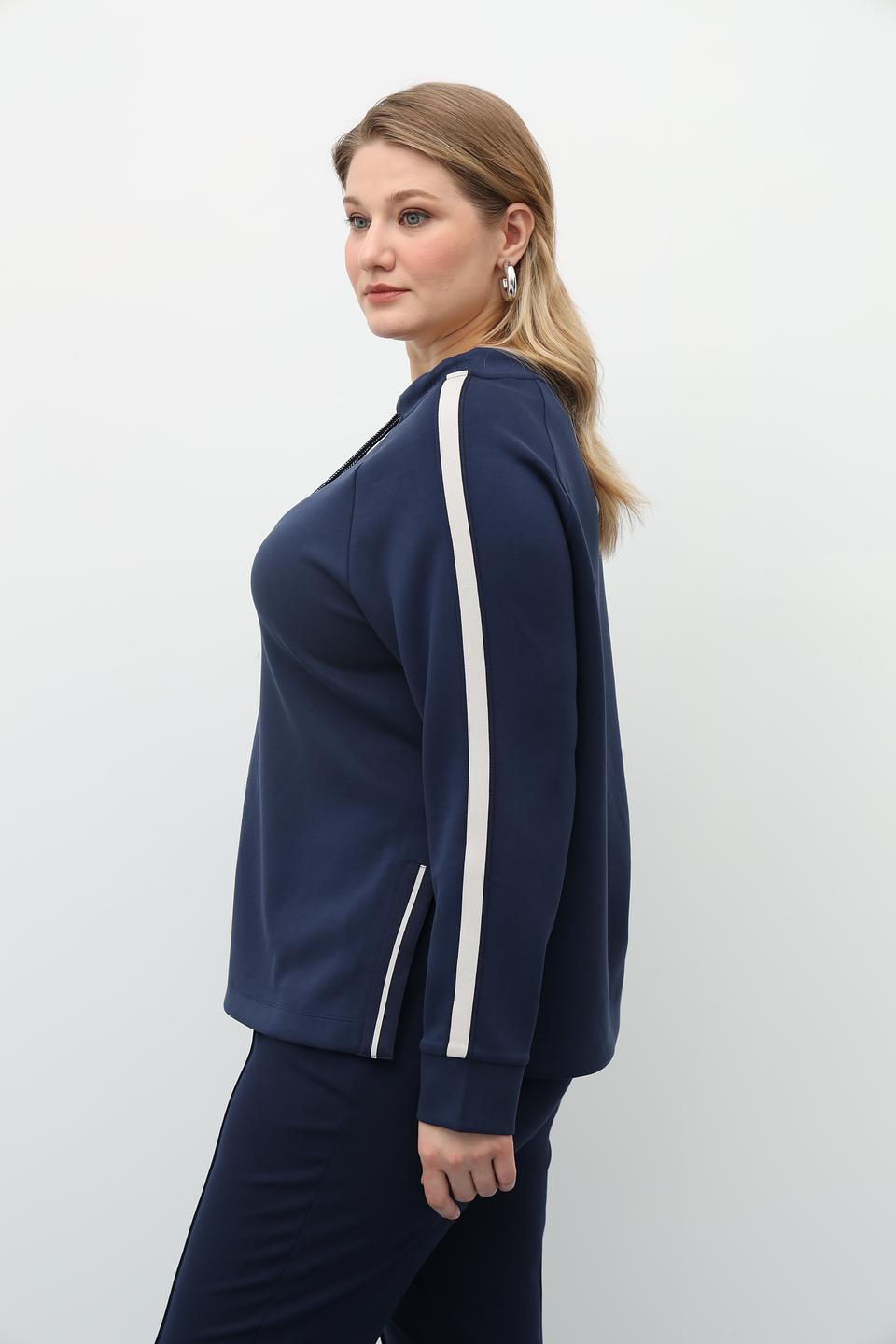 Пуловер Olsen с полосками