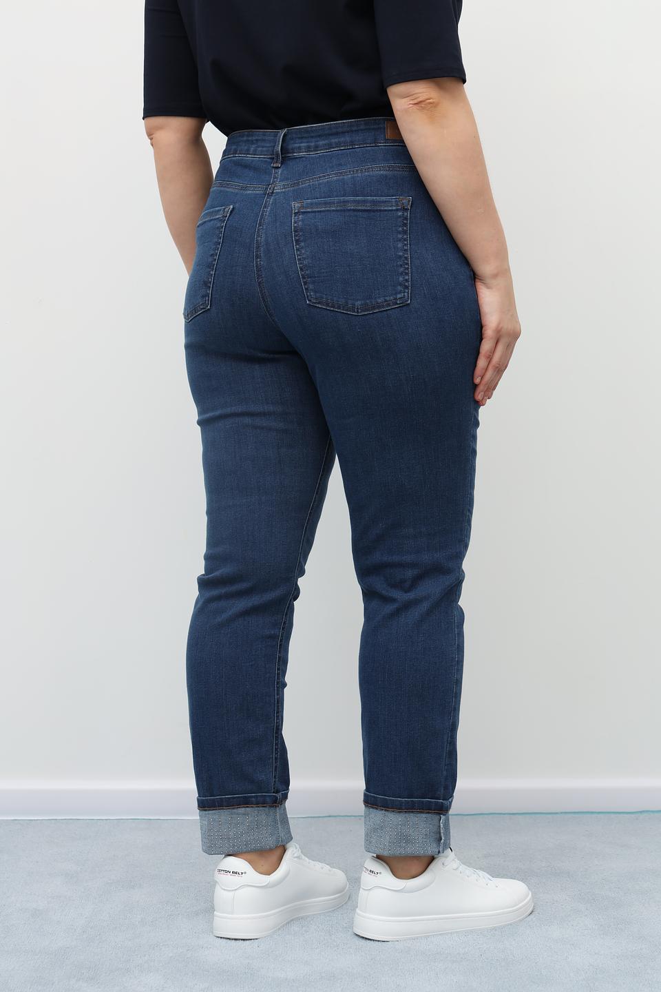 Джинсы Olsen с подворотами