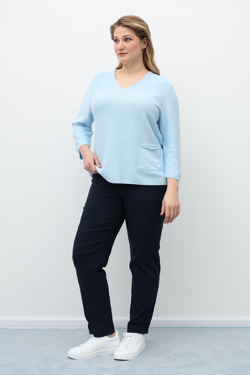 Брюки Via Appia DUE темно-синие