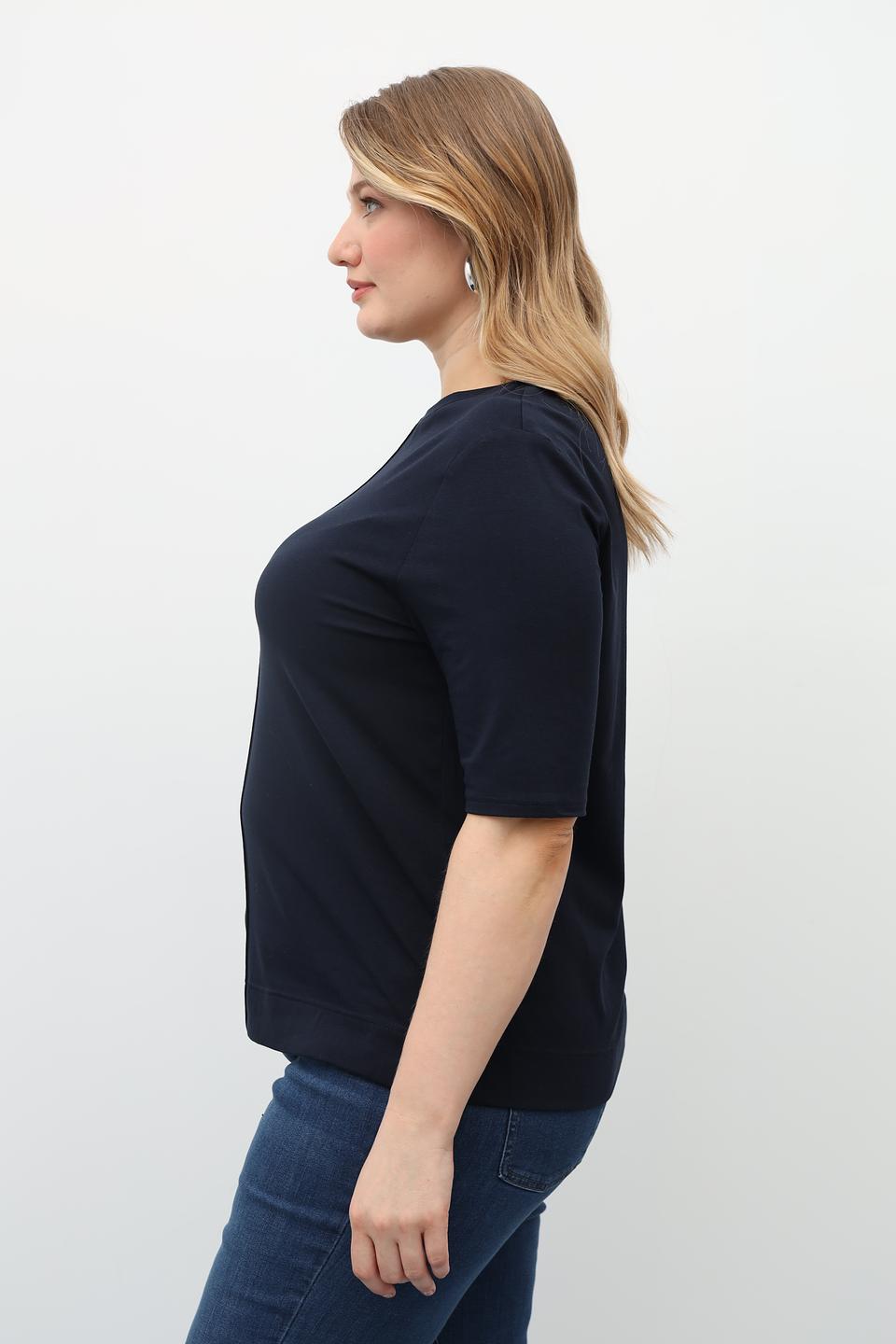 Футболка Frank Walder тёмно-синяя