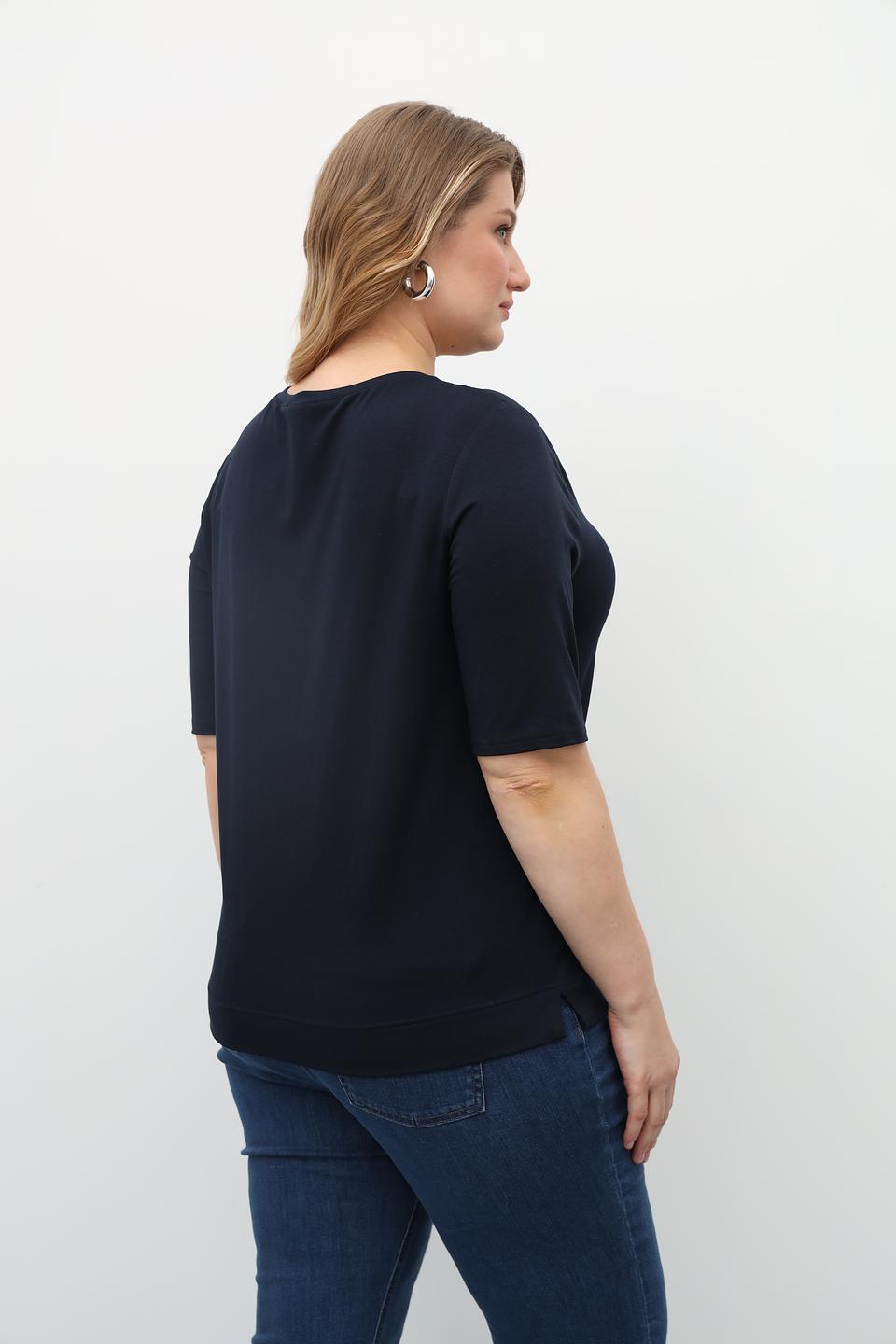 Футболка Frank Walder тёмно-синяя