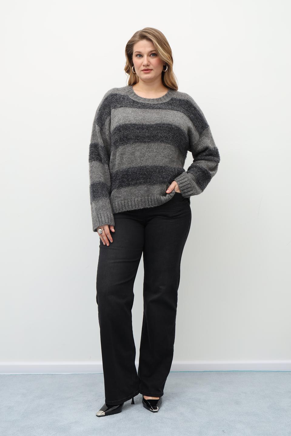 Пуловер Catnoir в полоску