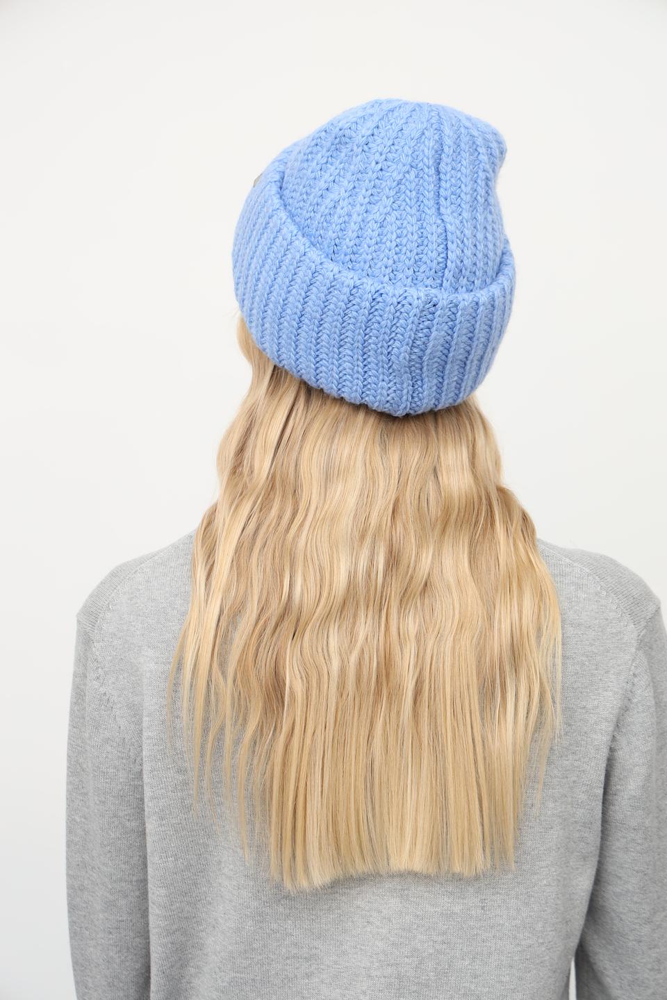 Шапка Julia Florenzi голубая