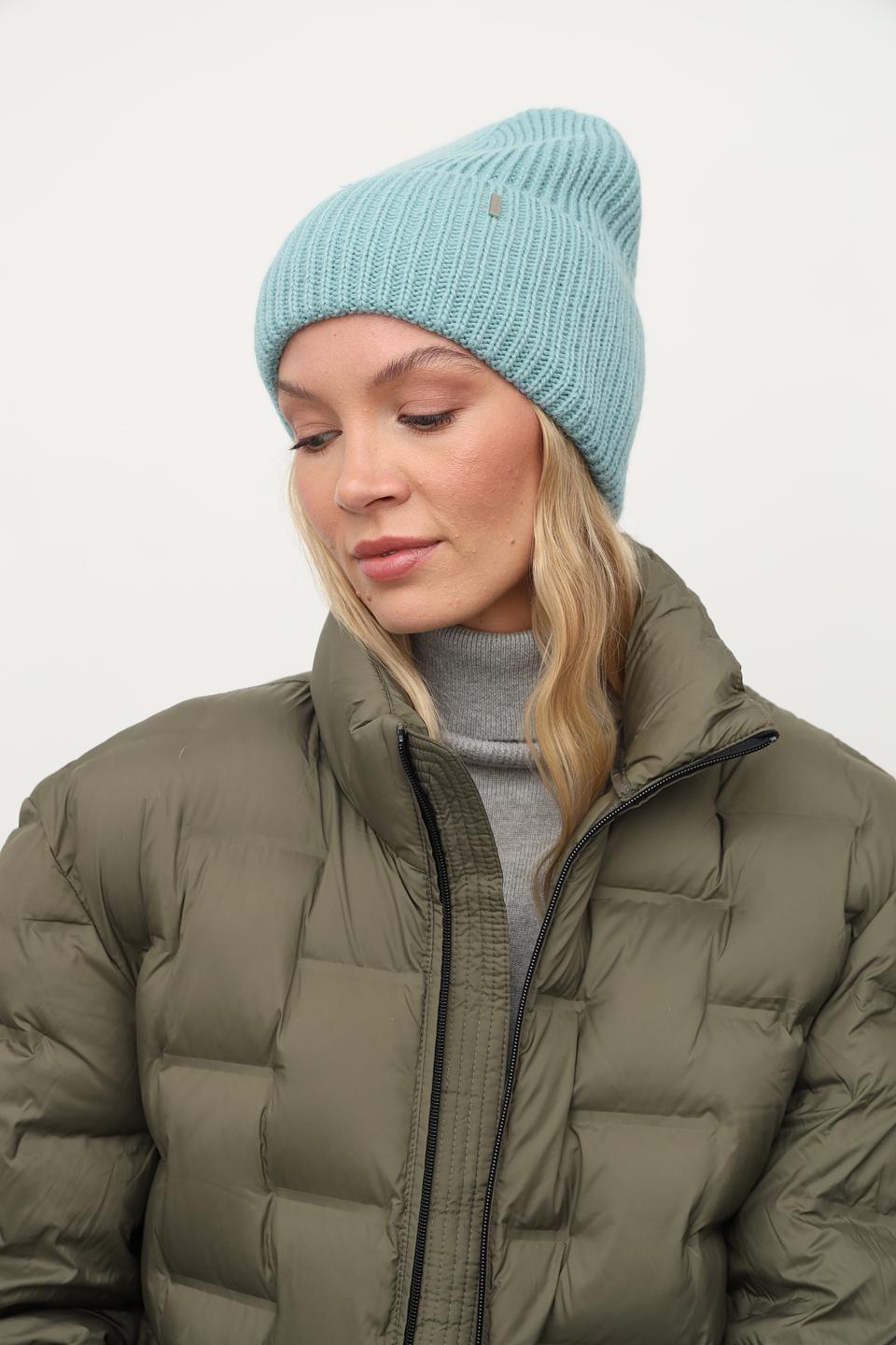 Шапка Julia Florenzi голубая