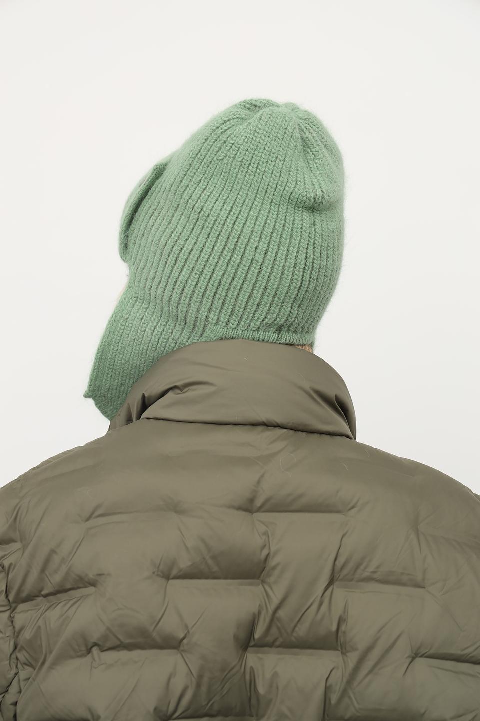 Шапка Julia Florenzi с ушами мятного цвета