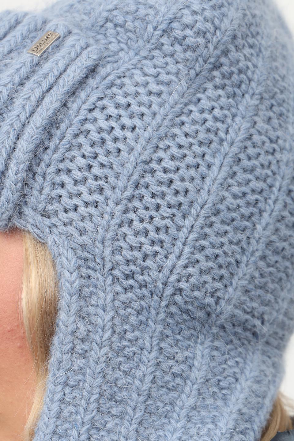 Шапка Deluxe wom голубая