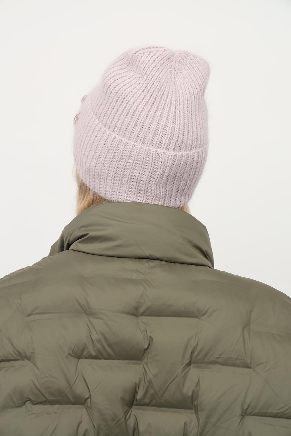 Шапка Julia Florenzi с бусинами