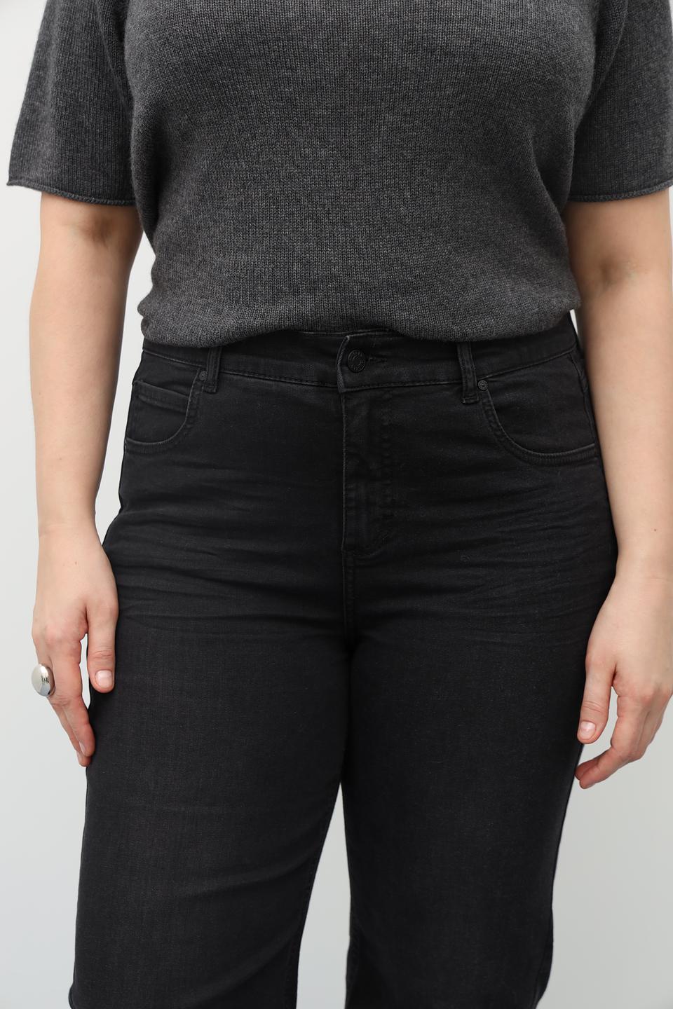 Джинсы Angels прямые чёрные